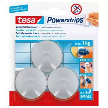 Universal hook Tesa Powerstrips Hooks Small ROUND