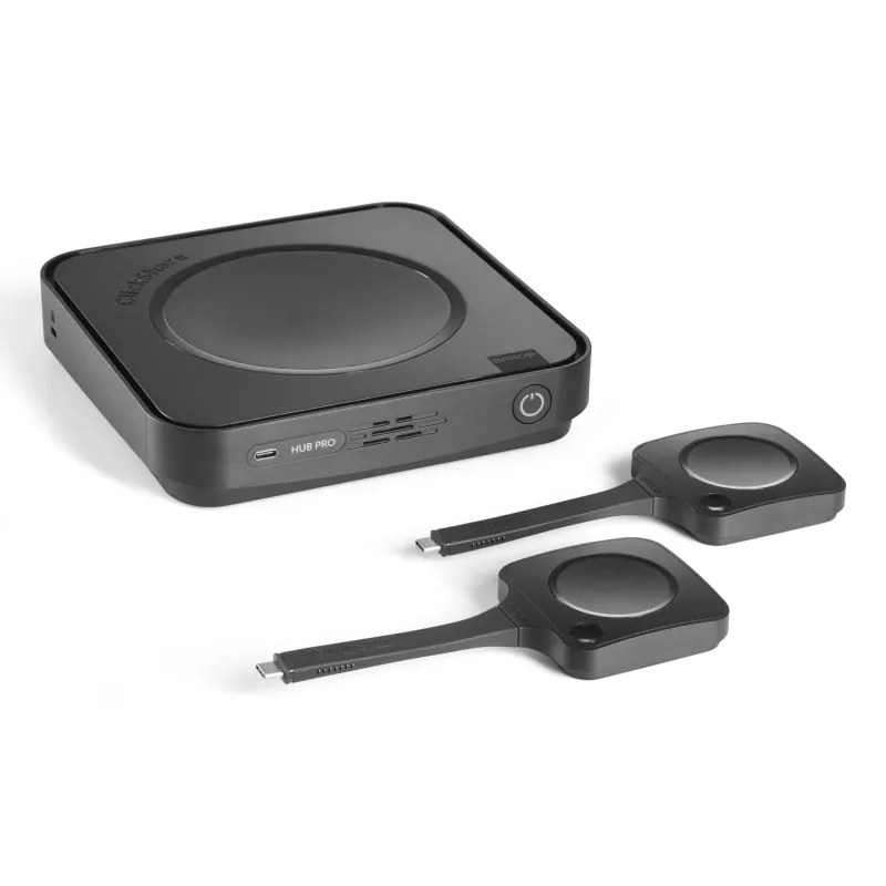 Barco ClickShare Hub Pro video conferencing system Ethernet LAN Video conferencing service management system