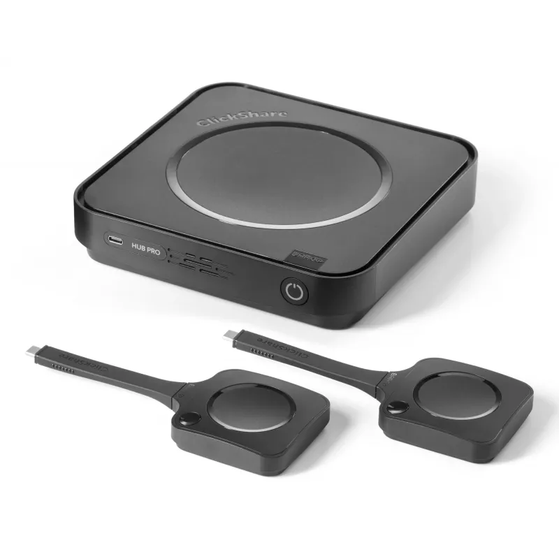 Barco ClickShare Hub Pro video conferencing system Ethernet LAN Video conferencing service management system