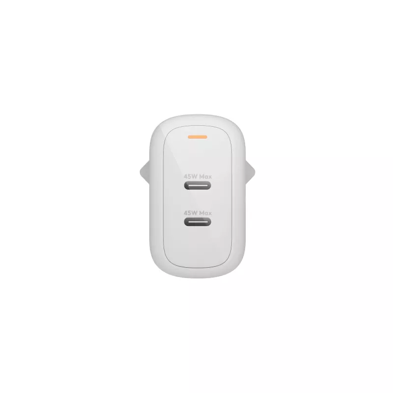 dbramante1928 re-charge Pro - EU Wall Charger 2x USB-C 45W - W