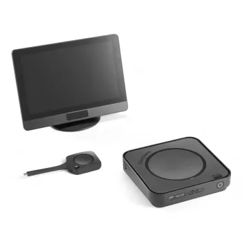 Barco ClickShare Hub Core video conferencing system Ethernet LAN Video conferencing service management system