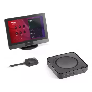 Barco ClickShare Hub Core video conferencing system Ethernet LAN Video conferencing service management system