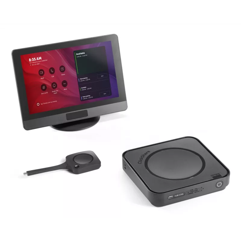 Barco ClickShare Hub Core video conferencing system Ethernet LAN Video conferencing service management system