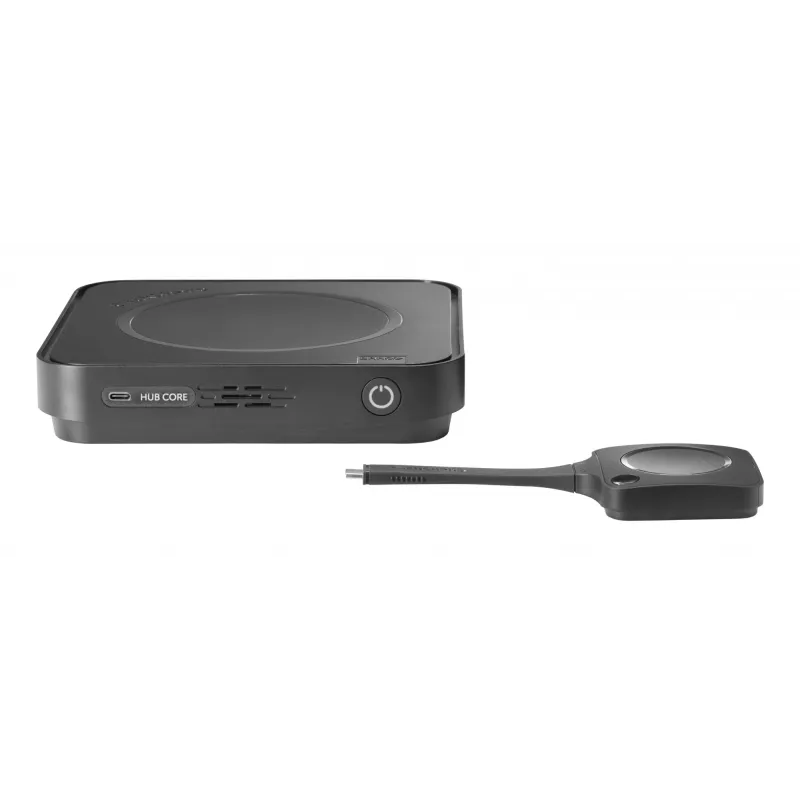 Barco ClickShare Hub Core video conferencing system Ethernet LAN Video conferencing service management system