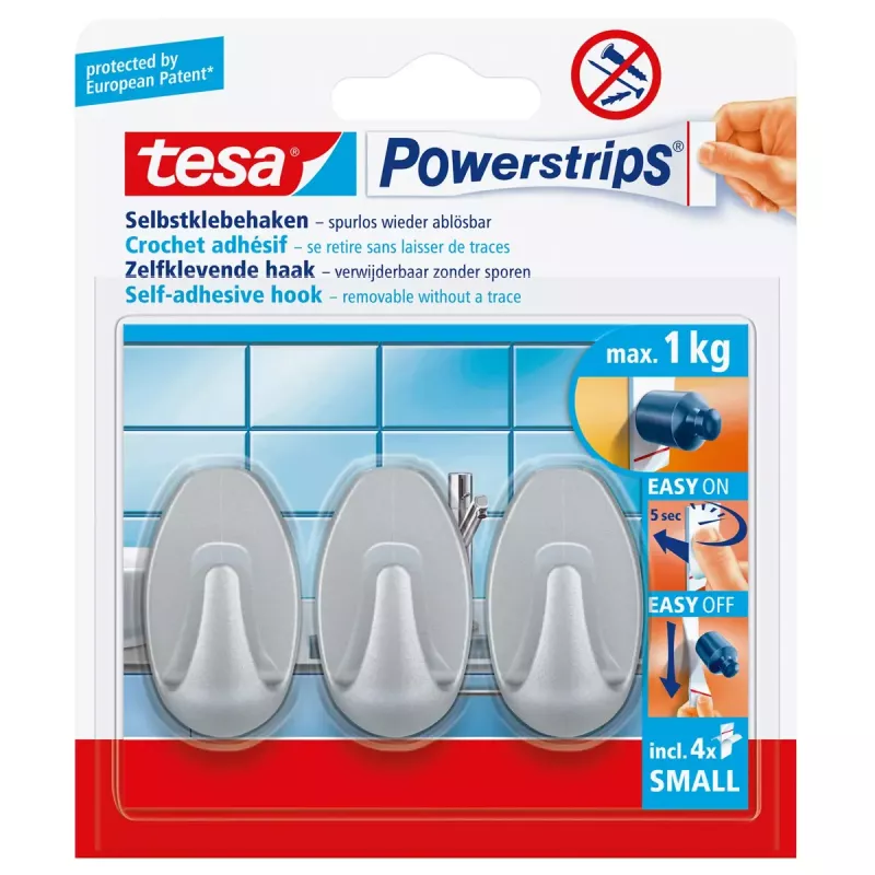Universal hook Tesa Powerstrips Hooks Small OVAL