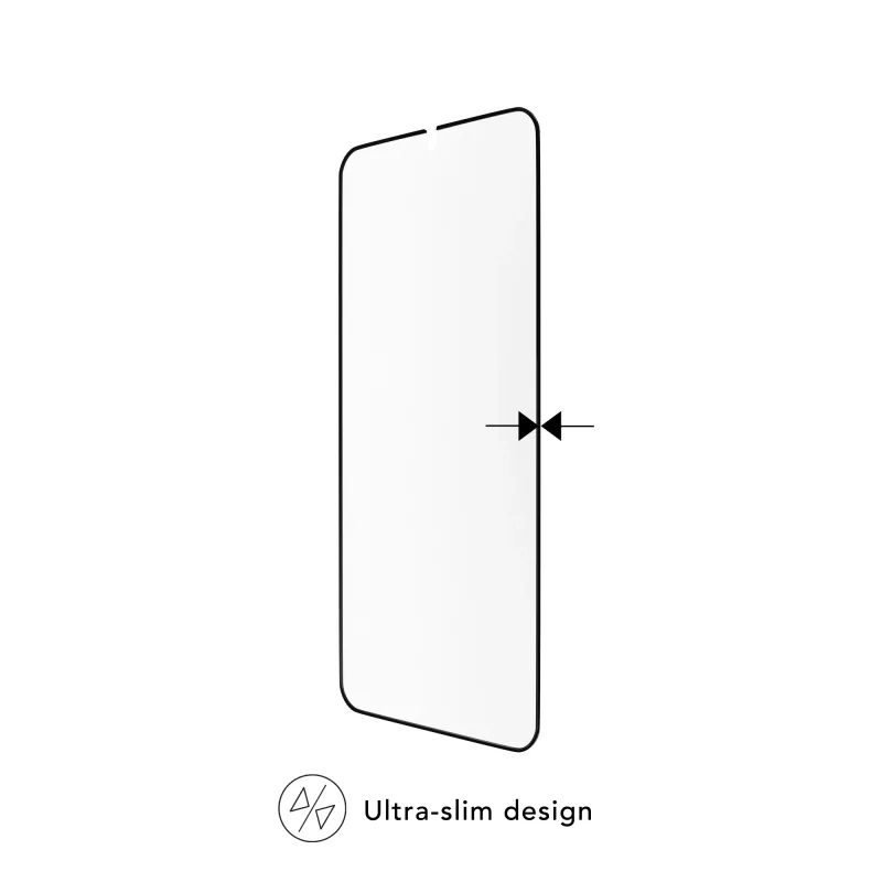 dbramante1928 eco-shield - Galaxy S23 - Black edge Tempered Glass Screen Protector