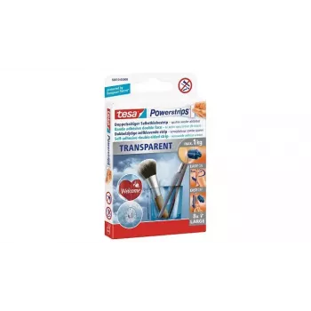Mounting label Tesa Powerstrips Transparent LARGE