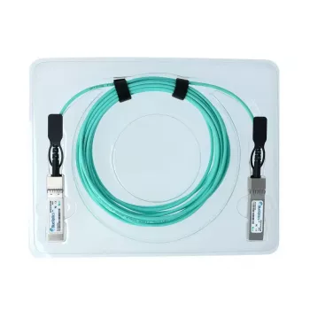 BlueOptics InfiniBand / fibre optic cable SFP28 25 m, SFP28‑SFP28, Aqua colour
