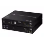 ATEN True 4K DP/HDMI Optical KVM 10km, Transmitter & receiver, Wired, 10000 m, 4096 x 2160 pixels, Black, Metal