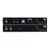 ATEN True 4K DP/HDMI Optical KVM 10km, Transmitter & receiver, Wired, 10000 m, 4096 x 2160 pixels, Black, Metal