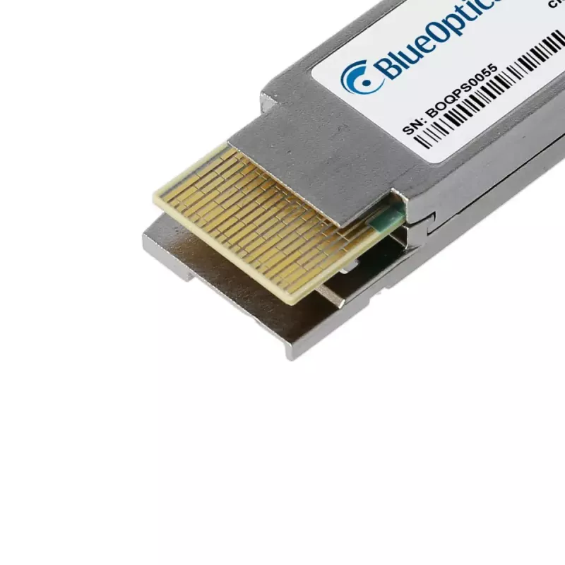 Network transceiver module BlueOptics BO29X854S1D-BO QSFP-DD fiber optic 400000 Mbit/s silver metal