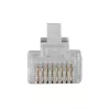 ACT RJ45 (8P/8C) modulaire connector for round cable with stranded conductors