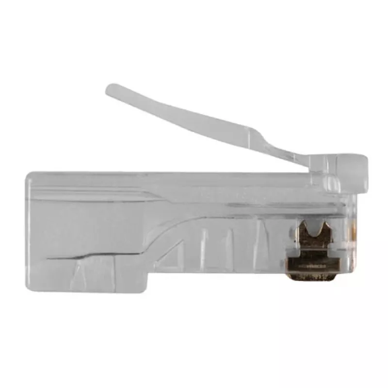 ACT RJ45 (8P/8C) modulaire connector for round cable with stranded conductors