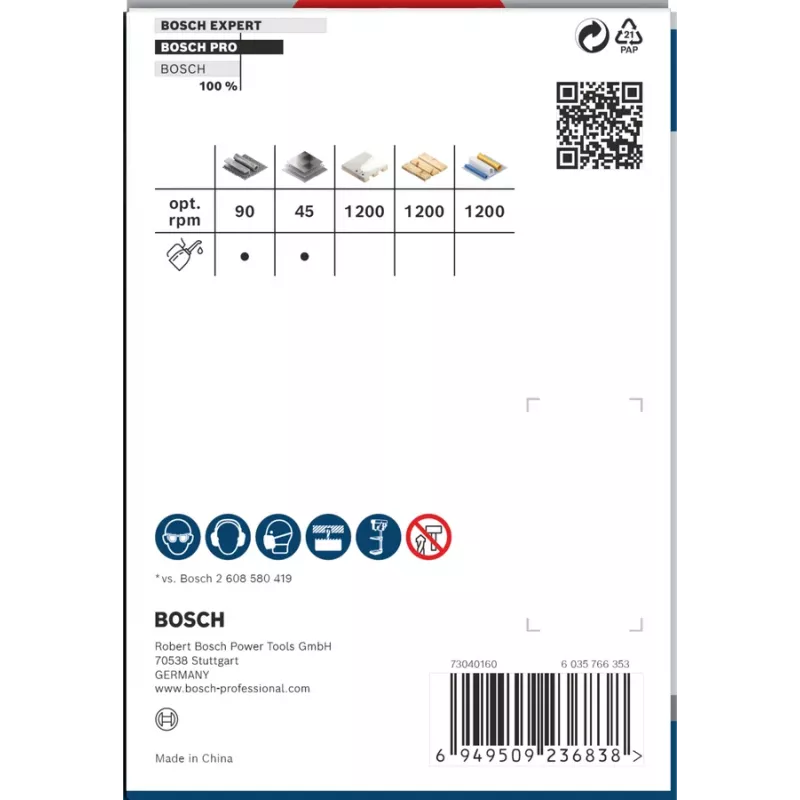 Hole Saw Bosch PRO Multi Material 44/92 mm — Single piece for drill, drywall, metal, plastic, softwood