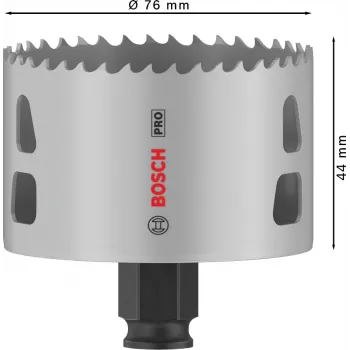 Hole Saw Bosch PRO Multi Material PC Plus 44/76 mm Single Drill