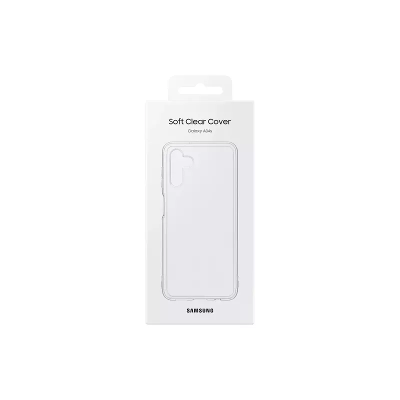 Samsung EF-QA047TTEGWW mobile phone case 16.5 cm (6.5 inch) Cover Transparent