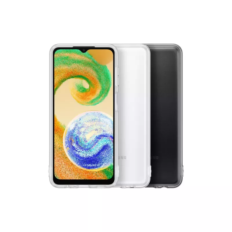 Samsung EF-QA047TTEGWW mobile phone case 16.5 cm (6.5 inch) Cover Transparent
