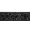 HP 125 Wired Keyboard Full-size USB Membrane QWERTY Black