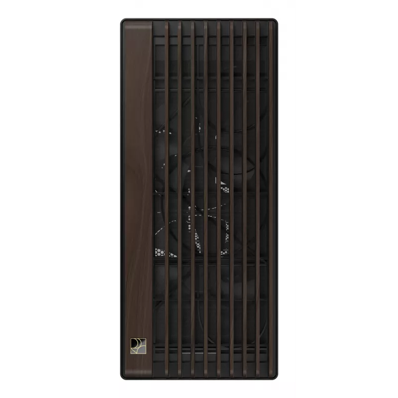 ASUS ProArt PA602 Wood Edition Modern Black - Tempered Glass Panel Midi Tower Black, Wood