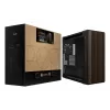 ASUS ProArt PA602 Wood Edition Modern Black - Tempered Glass Panel Midi Tower Black, Wood