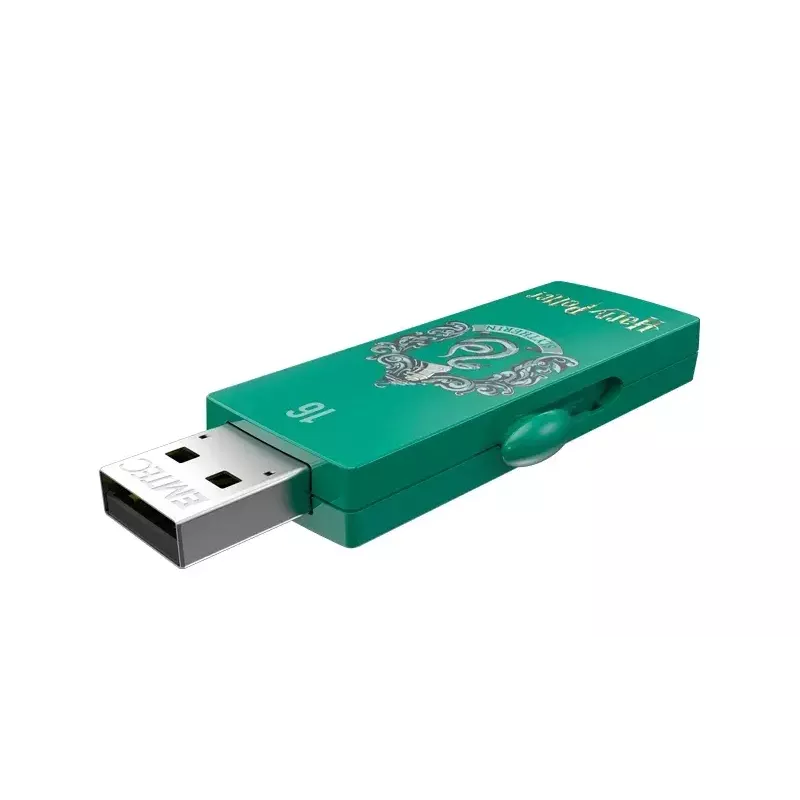 USB flash drive EMTEC M730 Slytherin 16 GB, USB Type-A 2.0, slide form, green