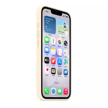 Silicone Case with MagSafe for Apple iPhone 17e — Vanilla, for 6.1 inch (15.5 cm) screens