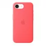 Silicone Case with MagSafe for Apple iPhone 17e — Bright Guava, fits 6.1 inch (15.5 cm)