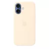 Silicone Case with MagSafe for Apple iPhone 17 — Vanilla, cover for 16 cm (6.3 inch) screen