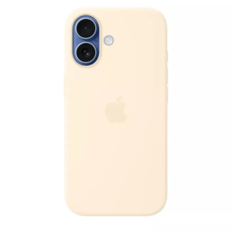 Silicone Case with MagSafe for Apple iPhone 17 — Vanilla, cover for 16 cm (6.3 inch) screen