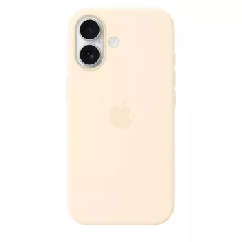 Silicone Case with MagSafe for Apple iPhone 17 — Vanilla, cover for 16 cm (6.3 inch) screen