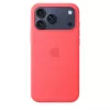 Protective Silicone Case with MagSafe for Apple iPhone 17 Pro Max — Bright Guava (Red), fits 6.9 inch