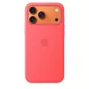Protective Silicone Case with MagSafe for Apple iPhone 17 Pro Max — Bright Guava (Red), fits 6.9 inch