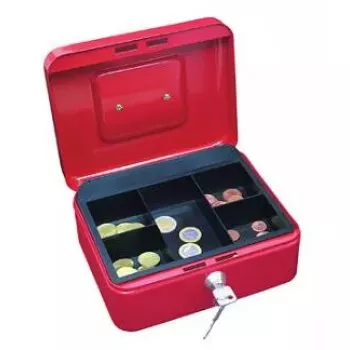Cash box WEDO 145202X size 2 Red 5.08 cm