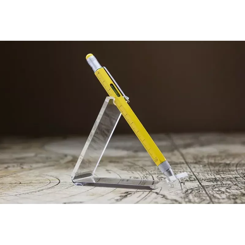 Technical pen set TROIKA PIP20/YE Silver Yellow Black