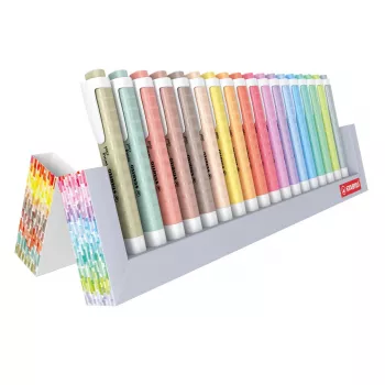 Marker STABILO swing cool 18 pcs Chisel tip Multicolour