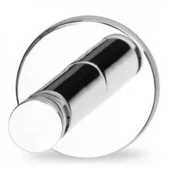 Wall hook Tesa 59322-00000 chrome finish, metal, single-piece