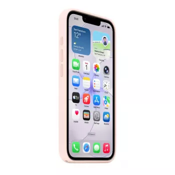 Silicone Case with MagSafe for iPhone 17e by Apple — Soft Pink, for 6.1 inch (15.5 cm) display