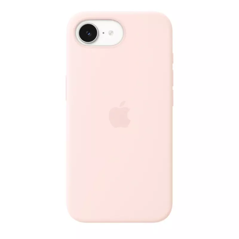 Silicone Case with MagSafe for iPhone 17e by Apple — Soft Pink, for 6.1 inch (15.5 cm) display