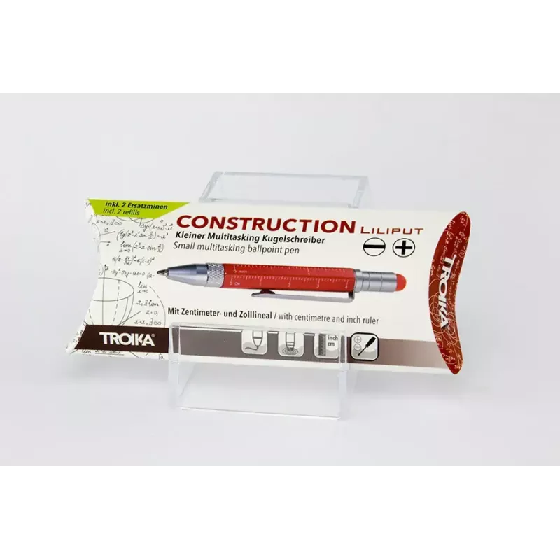 Technical pen set TROIKA PIP25/RD