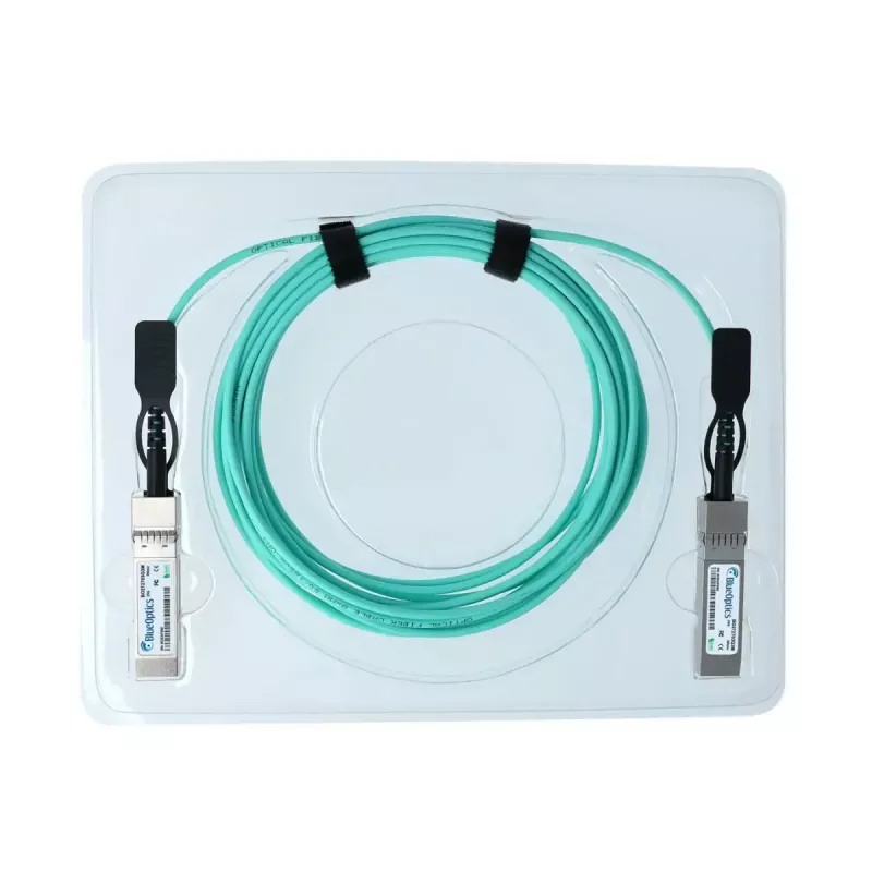 BlueOptics InfiniBand/fibre optic cable SFP28 — 25 m, Orange, AFBR-8CER25Z-BO