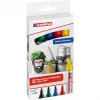 Permanent marker Edding 3000 Bullet tip Assorted colours 5 pc(s)