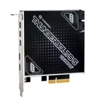 Expansion Card GIGABYTE Thunderbolt 5 PCIe 4.0 x4 with 3× Mini-DisplayPort inputs