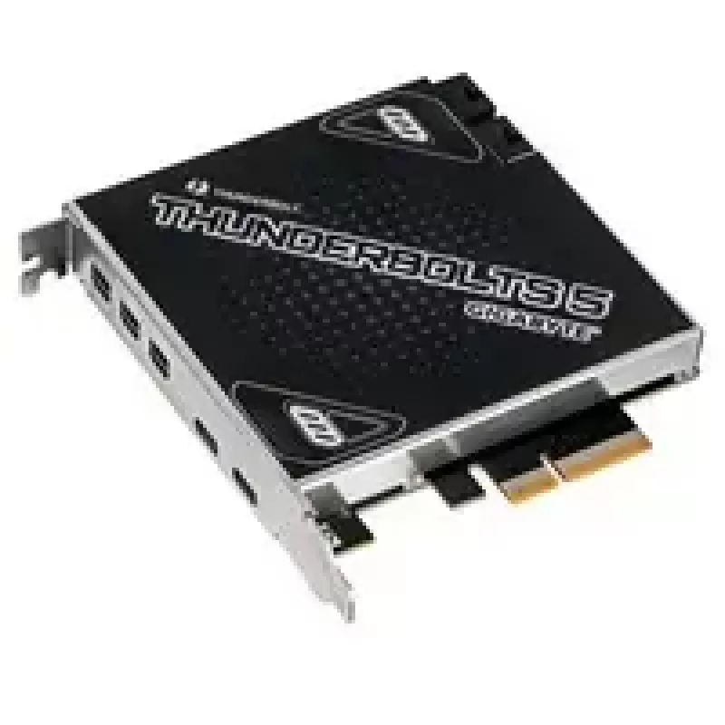 Expansion Card GIGABYTE Thunderbolt 5 PCIe 4.0 x4 with 3× Mini-DisplayPort inputs