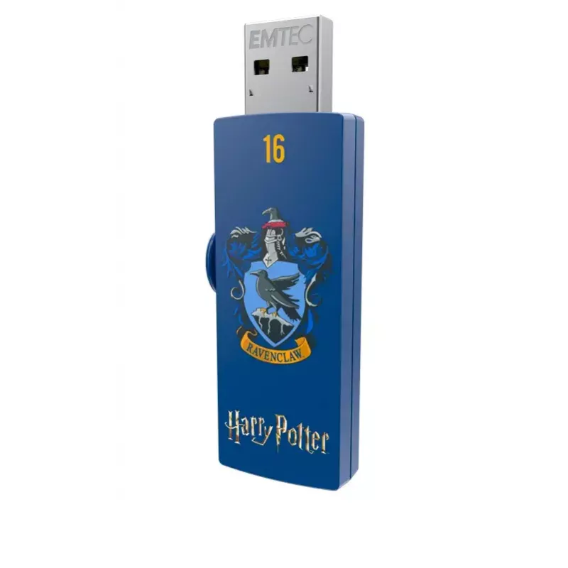 USB flash drive EMTEC M730 Harry Potter 16 GB, USB Type-A 2.0, slide design, blue