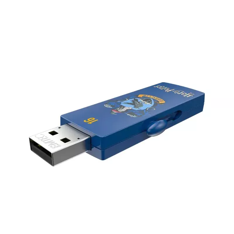 USB flash drive EMTEC M730 Harry Potter 16 GB, USB Type-A 2.0, slide design, blue