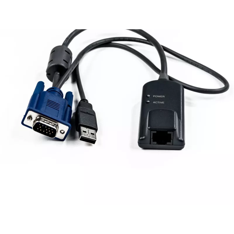 Vertiv Avocent MPUIQ-VMCHS cable interface/gender adapter VGA (D-Sub) USB 2.0 Black, Blue