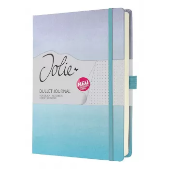 Writing Notebook Sigel Jolie JB100 A5+ 100 Sheets Blue Violet
