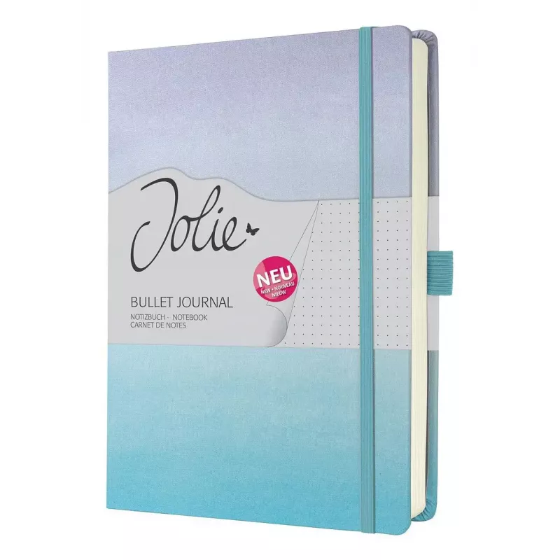 Writing Notebook Sigel Jolie JB100 A5+ 100 Sheets Blue Violet