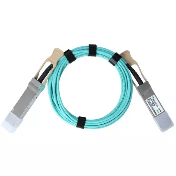 BlueOptics InfiniBand/fibre optic cable QSFP56 to QSFP56 15 m Orange