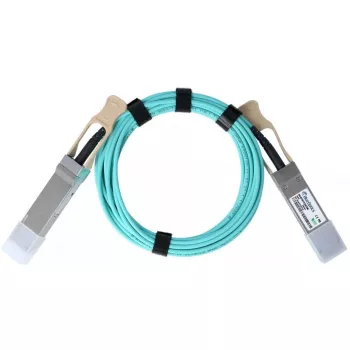 Fiber optic cable BlueOptics 4Z57A14190-BO QSFP56 to QSFP56 10 m orange